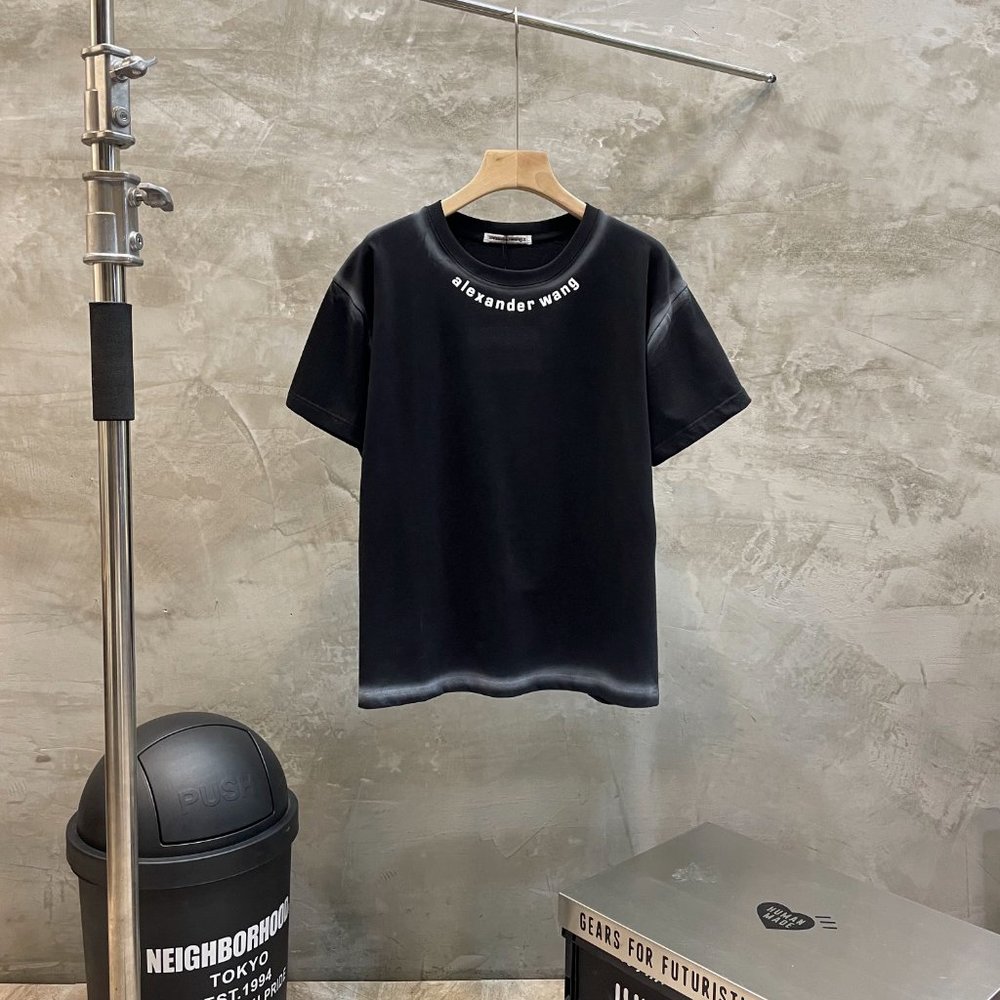 Alexander Wang black fashion T-shirt